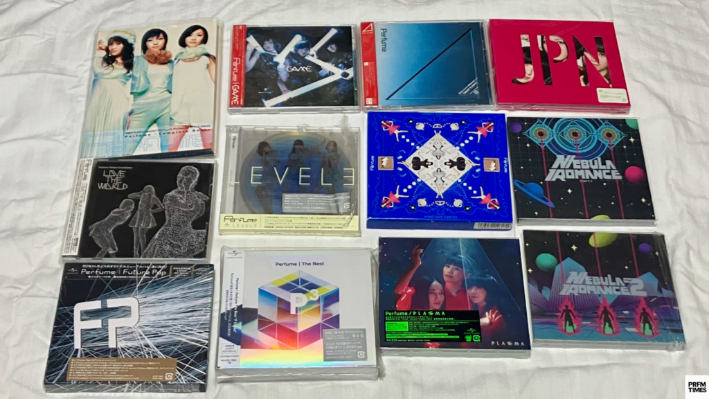 筆者所有のPerfume歴だアルバム(初回・完全限定版)