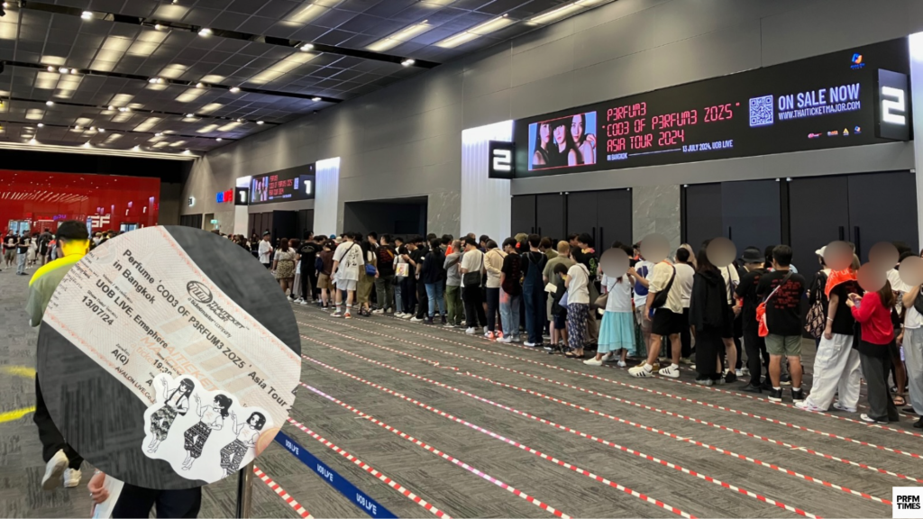 タイ・バンコクでのライブ会場
